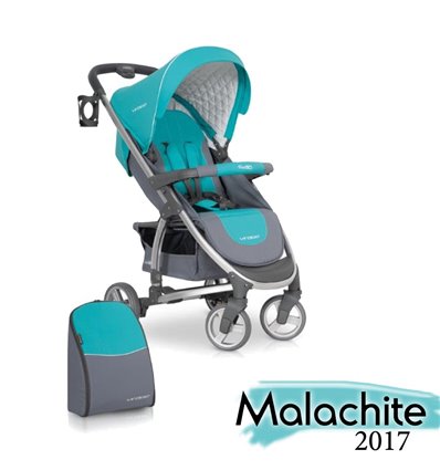 Дитяча прогулянкова коляска EasyGo Virage Malachite