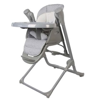 Стульчик для кормления 3 в 1 Sun Baby Lullaby серый