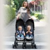 Прогулочная коляска для двойни Chicco Echo Twin Coal