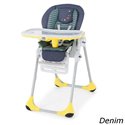 Стульчик для кормления Chicco Polly 2 в 1 Denim 79065.09