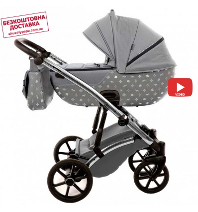 Дитяча коляска 2 в 1 Tako Laret Imperial 03 сіра
