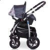 Детская коляска 3 в 1 Verdi Sonic Plus 05 бежевая с черным