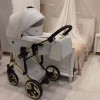Дитяча коляска 2 в 1 Tako Junama Diamond Individual White золота рама