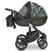 Детская коляска 3 в 1 Verdi Mocca 11 серая с розовым