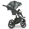 Детская коляска 3 в 1 Verdi Mocca 11 серая с розовым