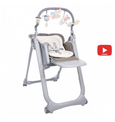 Стульчик для кормления Chicco Polly Magic Relax Cocoa