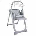 Стульчик для кормления Chicco Polly Magic Relax Graphite
