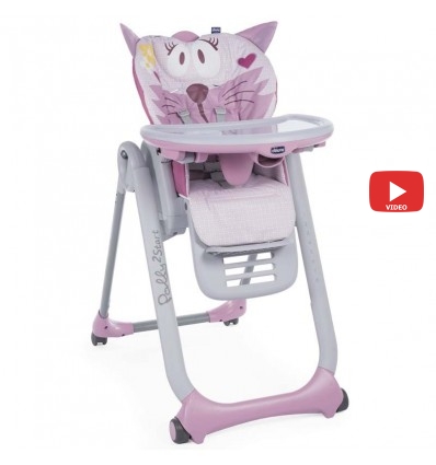 Стільчик для годування Chicco Polly 2 Start Miss Pink