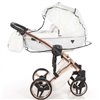 Дитяча коляска 2 в 1 Tako Junama Diamond Individual 06 White мідна рама