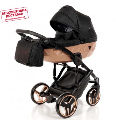 Детская коляска 2 в 1 Tako Junama Diamond Mirror Satin 02 Bronze