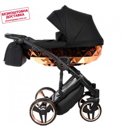 Детская коляска 2 в 1 Tako Junama Diamond Mirror 01 Bronze