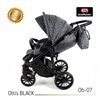 Детская коляска 3 в 1 Adbor Ottis Black Ob-08
