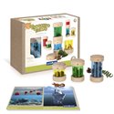 Набір Guidecraft Natural Play Скарби в баночках, різнокольоровий (G3087)