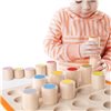 Набір дерев'яних блоків Guidecraft Manipulatives Циліндри (G6734)