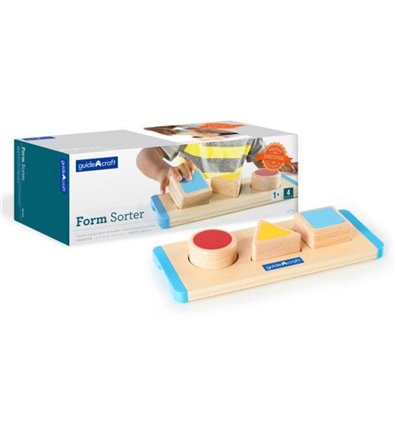 Сортер Guidecraft Manipulatives Простые формы (G6743)