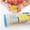 Пазл Guidecraft Manipulatives Дробові частини квадрата (G6748)
