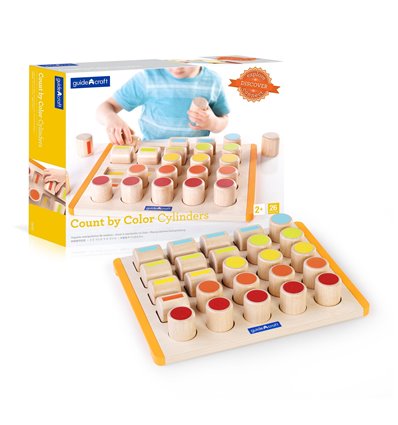 Набор для обучения Guidecraft Manipulatives Счетные цилиндры (G6902)