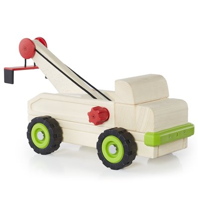 Игрушка Guidecraft Block Science Trucks Большой эвакуатор (G7532)