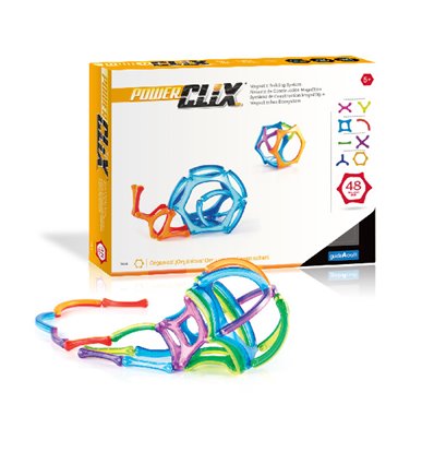 Конструктор Guidecraft PowerClix Organics, 48 деталей (G9431)