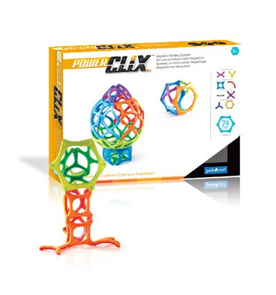 Конструктор Guidecraft PowerClix Organics, 74 деталі (G9432)