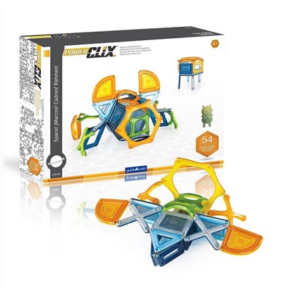 Конструктор Guidecraft PowerClix Explorer Series Космос, 54 деталі (G9470)