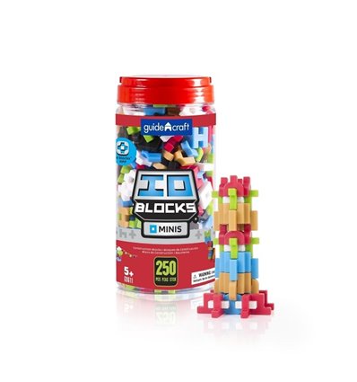 Конструктор Guidecraft IO Blocks Minis, 250 деталей (G9611)