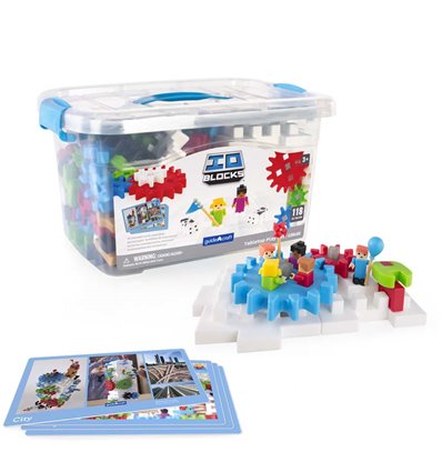 Набір для навчання Guidecraft IO Blocks Tabletop System, 118 деталей (G9640)