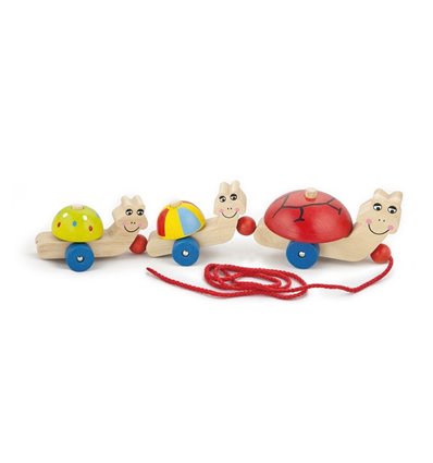 Игрушка-каталка Viga Toys "Черепашки" (59949)