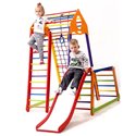 Дитячий спортивний комплекс для дому SportBaby BambinoWood Color Plus 1-1