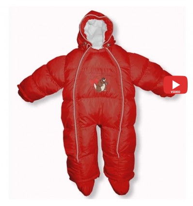 Комбінезон трансформер Ontario Baby Walk (от +10°C до -20°C) червоний 334