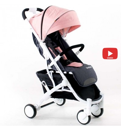 Дитяча прогулянкова коляска BeneBaby D200 рожева