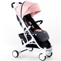 Детская прогулочная коляска BeneBaby D200 розовая