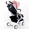 Детская прогулочная коляска BeneBaby D200 розовая