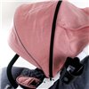 Детская прогулочная коляска BeneBaby D200 розовая
