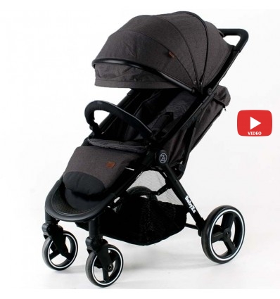Детская прогулочная коляска BabyZz B100 графитовая