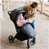 Детская прогулочная коляска BabyZz B100 графитовая