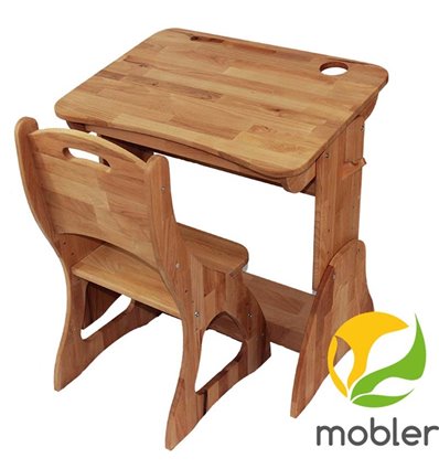 Комплект парта и стул Mobler Растишка, 70 см