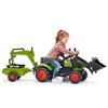 Трактор педальный с прицепом и 2 ковшами Falk 2040N CLAAS ARION