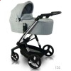 Дитяча коляска 2 в 1 ibebe i-stop сіра хром