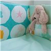 Дитячий постільний комплект Twins Eco Line 6 ел. E-021 Animals Mint