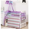 Детский постельный комплект Twins Modern 8 эл. P-116 Зигзаг Violet