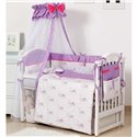 Детский постельный комплект Twins Modern 8 эл. P-117 Мишки Pink