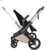 Детская дизайнерская коляска 2 в 1 Shom Roberto Verino Elegance Stone Sand