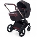 Детская дизайнерская коляска 2 в 1 Shom Roberto Verino Elegance Midnight Black