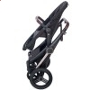 Детская дизайнерская коляска 2 в 1 Shom Roberto Verino Elegance Midnight Black