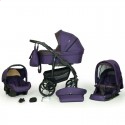 Детская коляска 3 в 1 Verdi Max Plus 02 violet