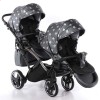 Универсальная коляска для двойни Junama Glow Duo Slim 04