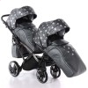 Універсальна коляска для двійні Junama Glow Duo Slim 04