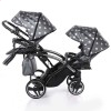 Универсальная коляска для двойни Junama Glow Duo Slim 04