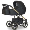 Детская коляска 2 в 1 Verdi Verso Gold G01 Black